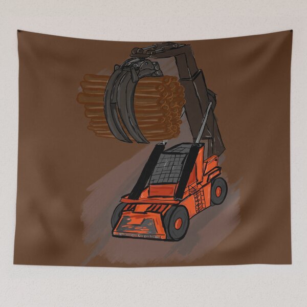 Item preview, West Coast Logging Loader designed and sold by Antoine Marineau Bélanger.
