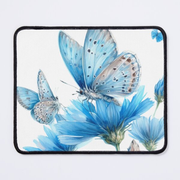 Item preview, HERMOSAS MARIPOSAS AZULES designed and sold by norachiang.