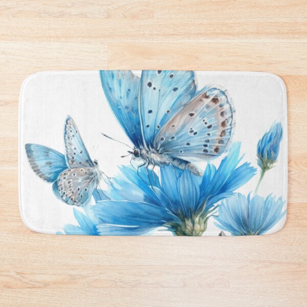 Item preview, HERMOSAS MARIPOSAS AZULES designed and sold by norachiang.