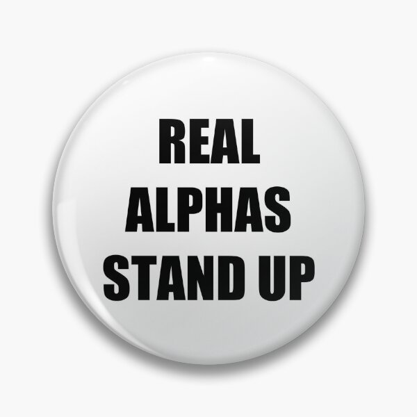 Item preview, Real alphas stand up designed and sold by sephx.