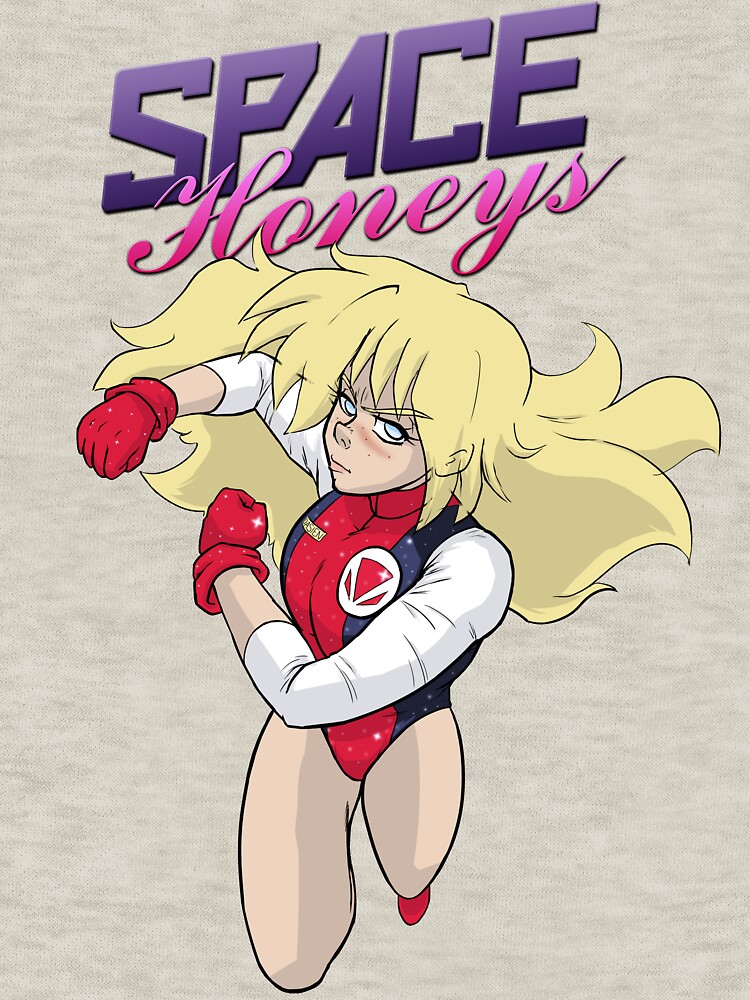 Thumbnail 7 of 7, Pullover Sweatshirt, Space Honeys: Dasien Shirt designed and sold by Mister-Neil.