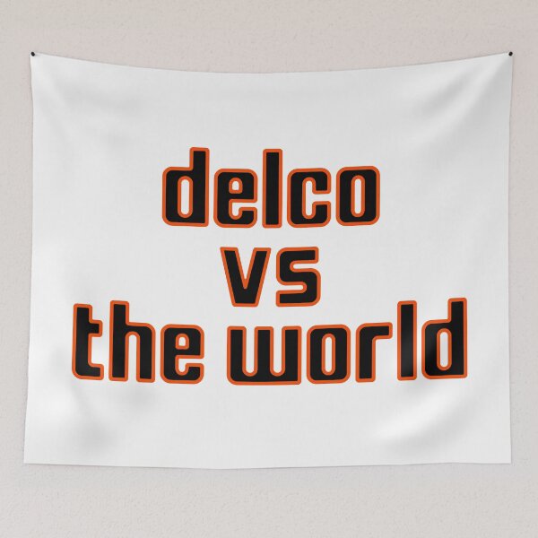 Item preview, Delco vs The World - Flyers Colors designed and sold by TropiCol Creations.