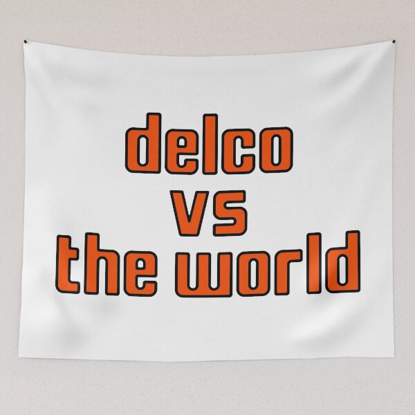 Item preview, Delco vs The World - Flyers Colors designed and sold by TropiCol Creations.