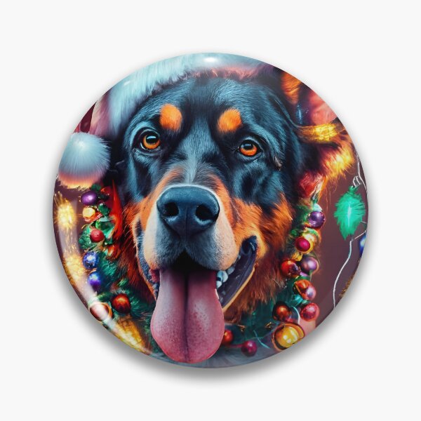 Item preview, dog with christmas hat designed and sold by InnovaDigital.