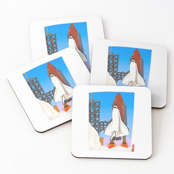Item preview, Space shuttle in NASA postcard designed and sold by Antoine Marineau Bélanger.