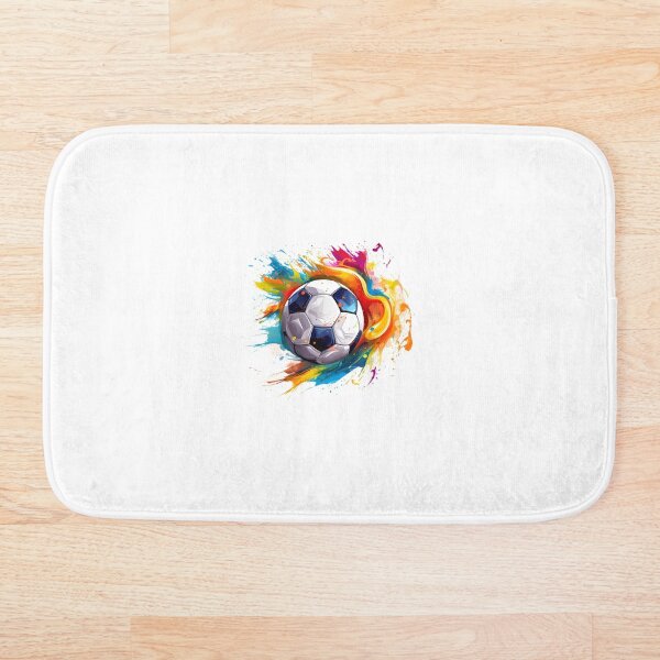 Item preview,  Cartoon Style Artistic Soccer Ball Painting Drawing Logo Sticker, wall arts, Art Prints and More designed and sold by Kevin Lou.