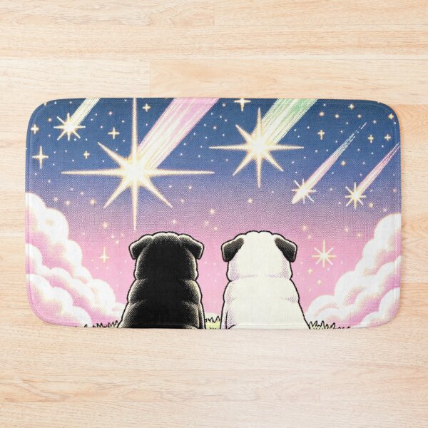 Item preview, Starry Pug Embrace designed and sold by TakashiS.