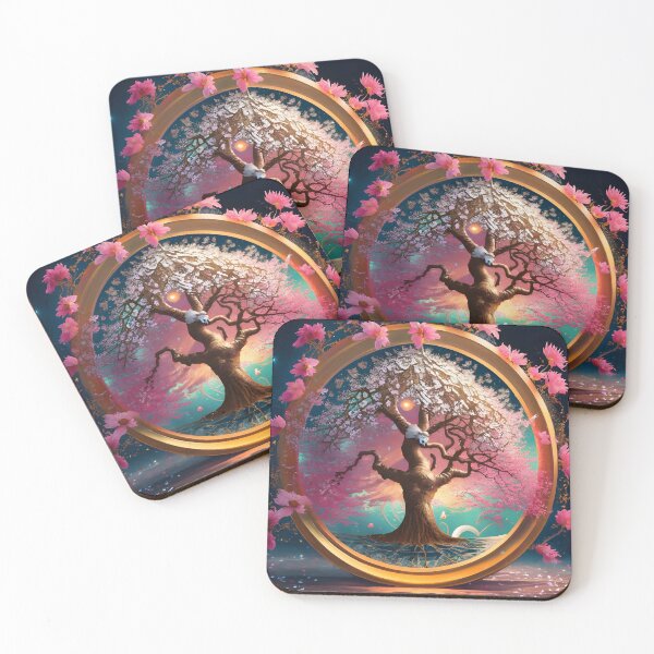 Item preview, pink tree designed and sold by InnovaDigital.
