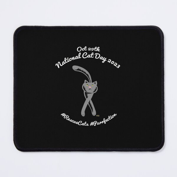 Item preview, Oct 20th National Cat Day 2023 designed and sold by pozLOVE.
