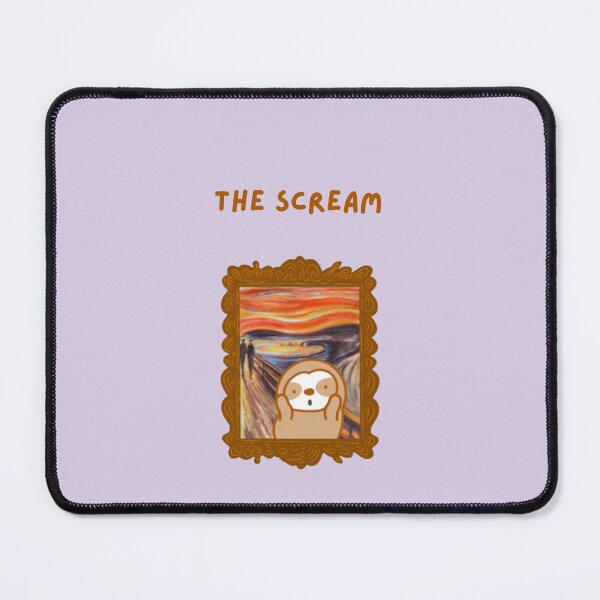 Item preview, Halloween The Scream Sloth  designed and sold by theslothinme.