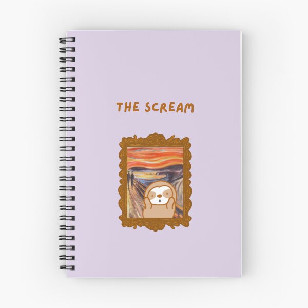 Item preview, Halloween The Scream Sloth  designed and sold by theslothinme.