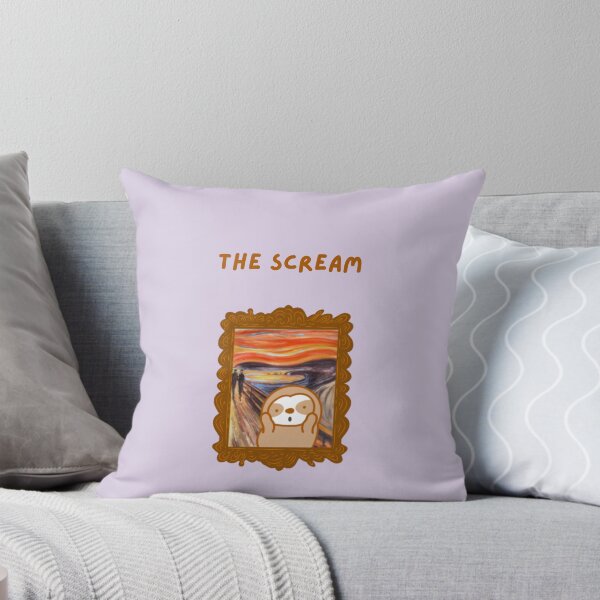 Item preview, Halloween The Scream Sloth  designed and sold by theslothinme.