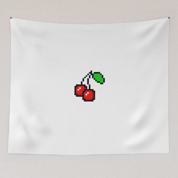 Item preview, Cherry pixel art designed and sold by Pixel-Delights.
