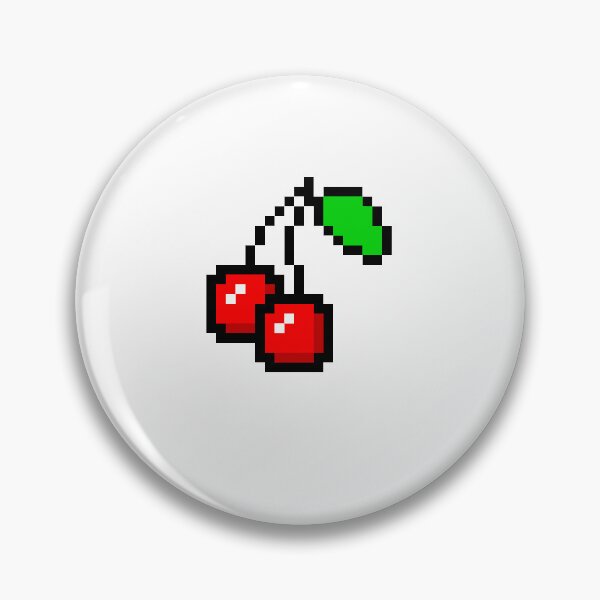 Item preview, Cherry pixel art designed and sold by Pixel-Delights.