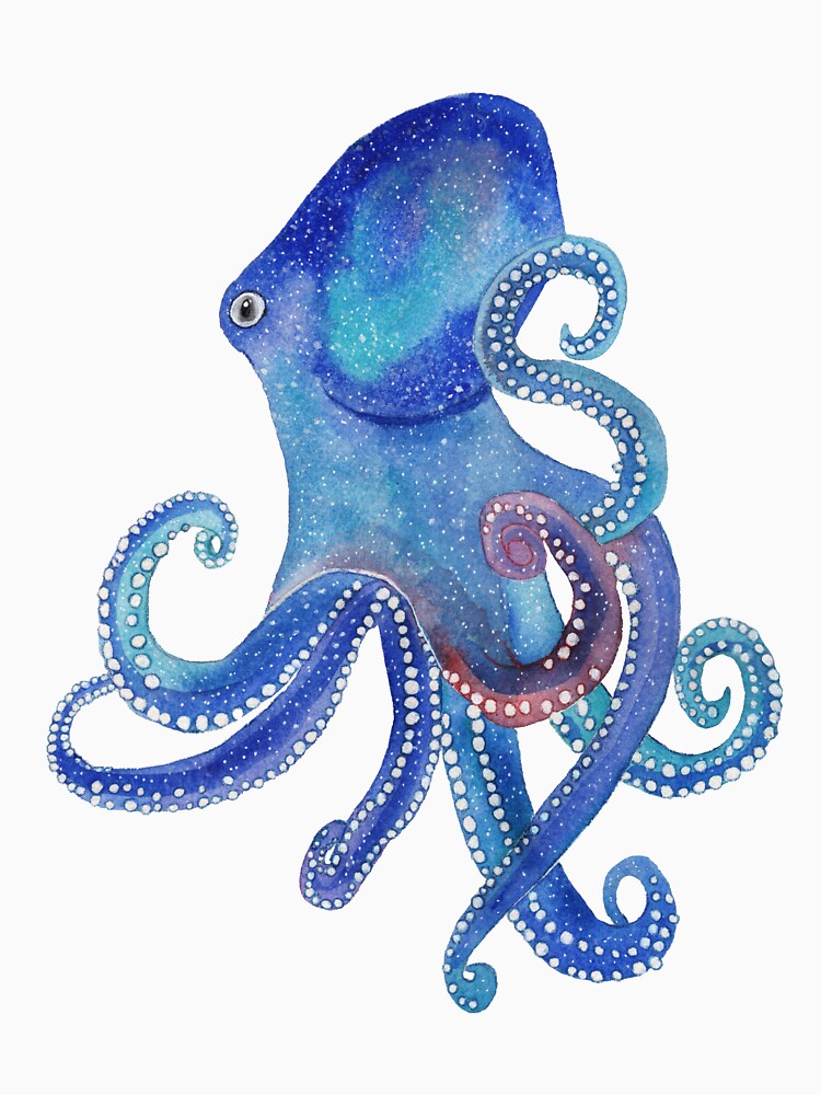 galaxy octopus squishy