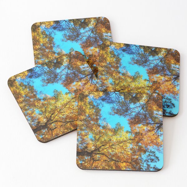 Item preview, Golden Hour Glowing Leaves designed and sold by TwistedP-Photos.