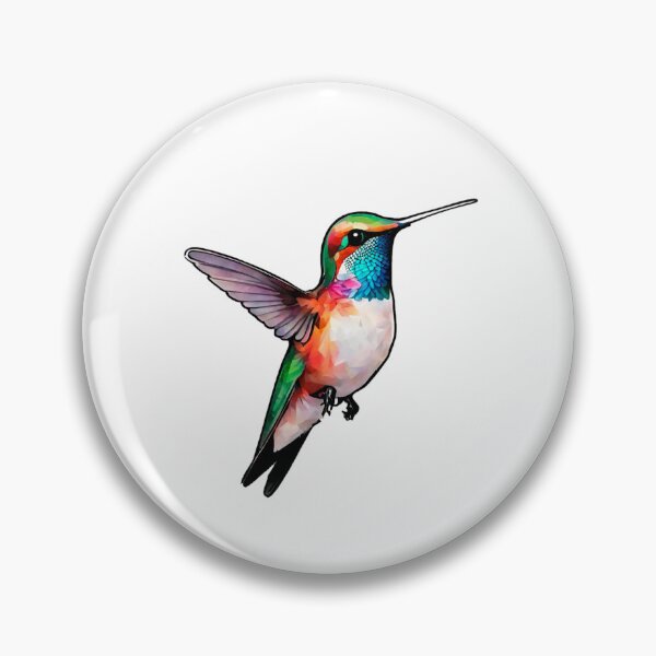 Item preview, Small and colorful hummingbird designed and sold by BrohShop.