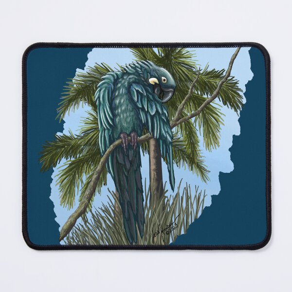 Item preview, Rare Glaucous Macaw designed and sold by Imagine My Universe.