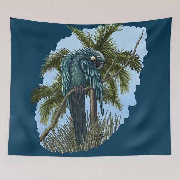 Item preview, Rare Glaucous Macaw  designed and sold by Imagine My Universe.
