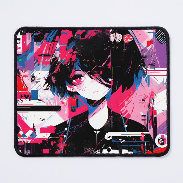 Item preview, Distorted Anime Girl designed and sold by TheeDigitalDen.