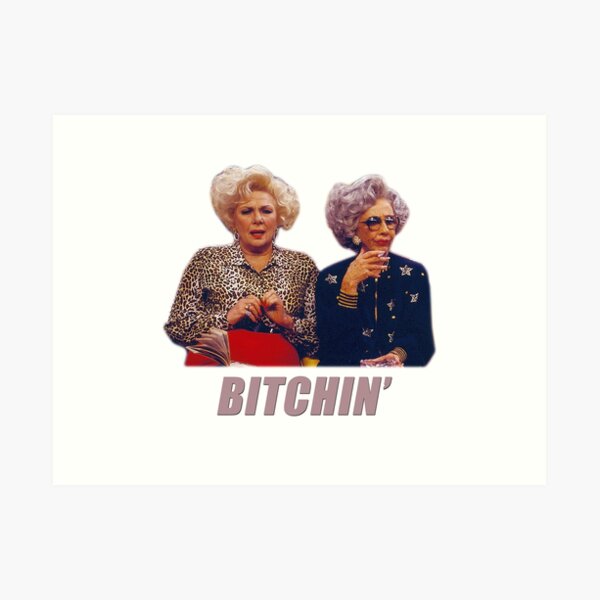 sylvia and grandma yetta Art Print