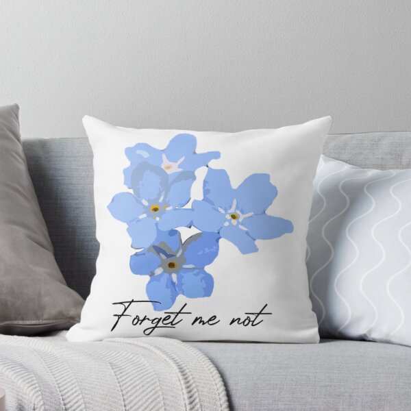 Item preview, Forget me not flower art designed and sold by Oonamin.