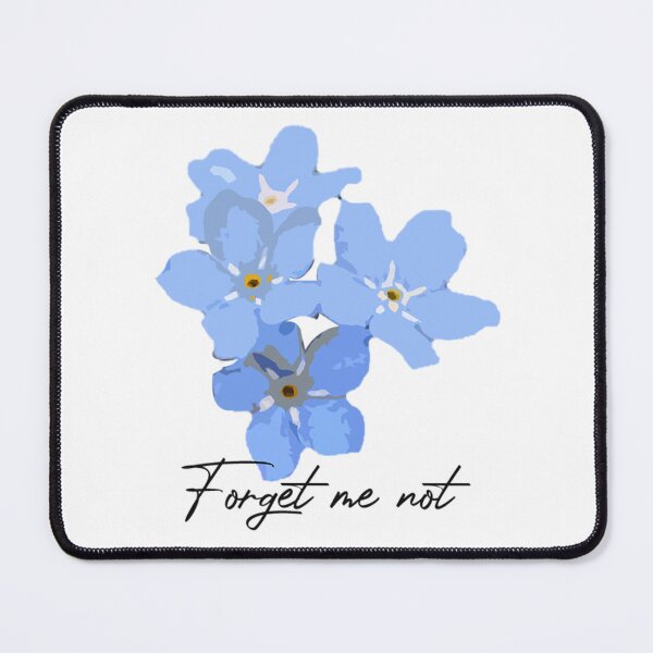 Item preview, Forget me not flower art designed and sold by Oonamin.