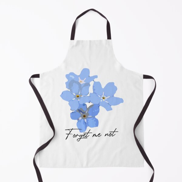 Item preview, Forget me not flower art designed and sold by Oonamin.