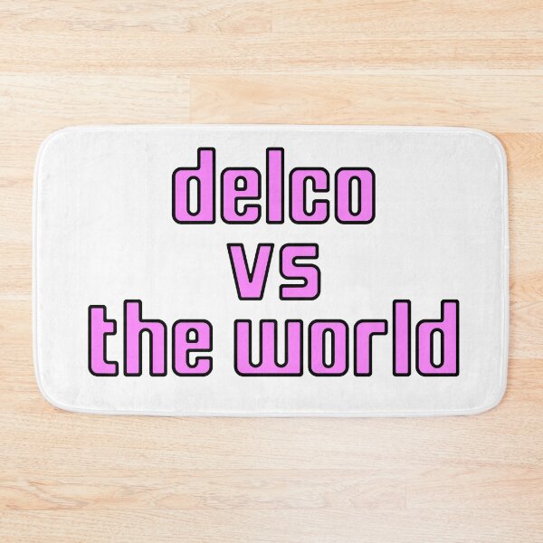 Item preview, Delco vs The World - Pink designed and sold by TropiCol Creations.