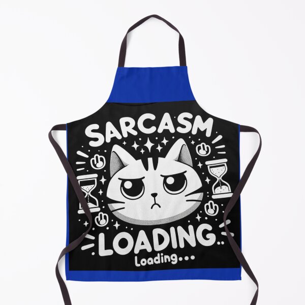 Item preview, Sarcasm Free Cat - Sarcasm Loading Lavendar designed and sold by Parody-is-King.