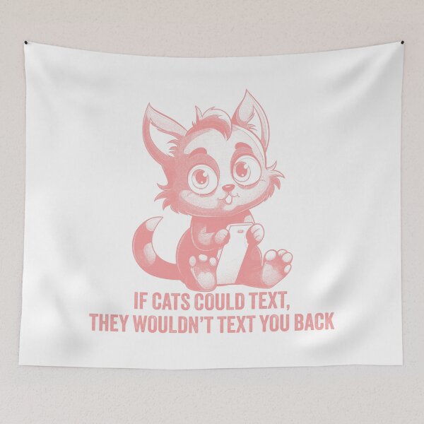 Item preview, If Cats Could Text designed and sold by Texterns.