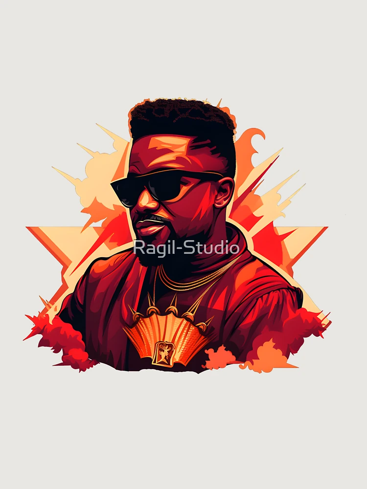 Thumbnail 6 of 6, Premium Oversized Hoodie, Sarkodie Rapper designed and sold by Ragil-Studio.