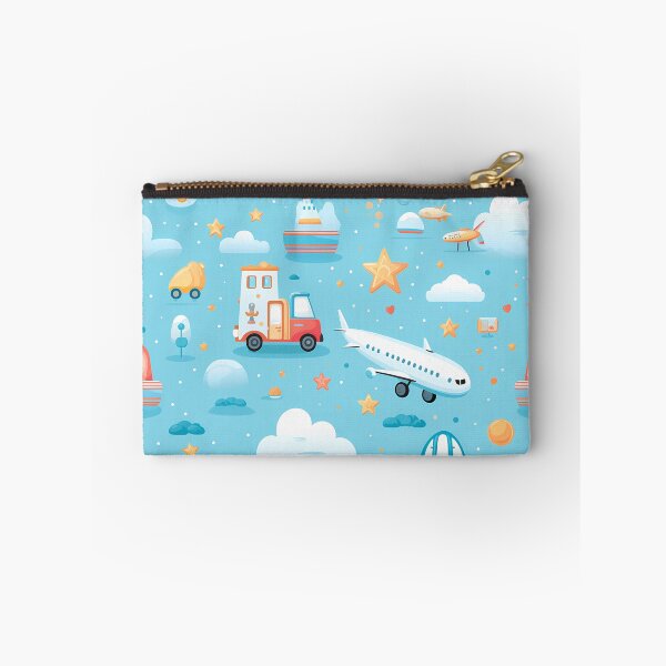 Item preview, Kawaii Travel Adventure : Cute airplanes, luggage, and landmarks in a seamless travel-themed design. #4 designed and sold by PSKStudio.