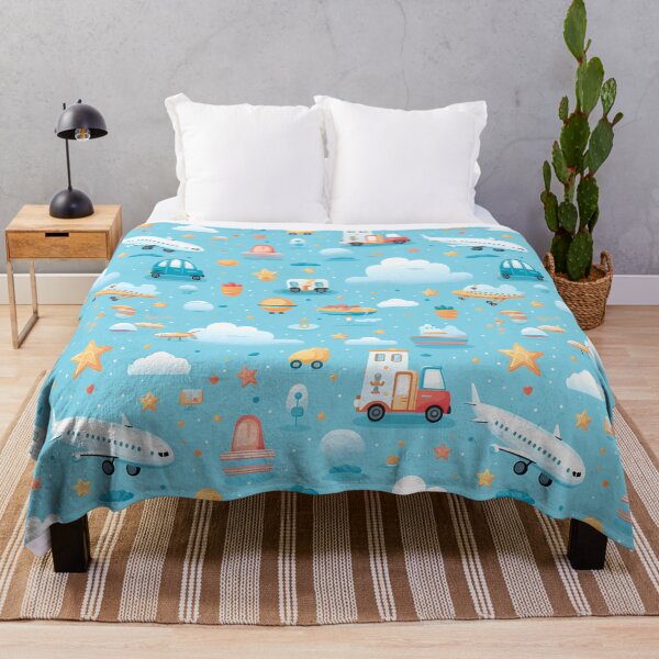 Item preview, Kawaii Travel Adventure : Cute airplanes, luggage, and landmarks in a seamless travel-themed design. #4 designed and sold by PSKStudio.