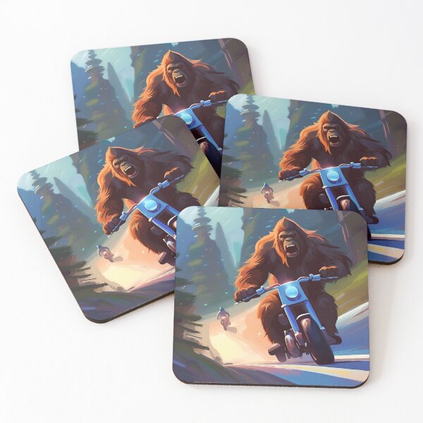 Item preview, Sasquatch Moto designed and sold by GrumpyMrGrouper.