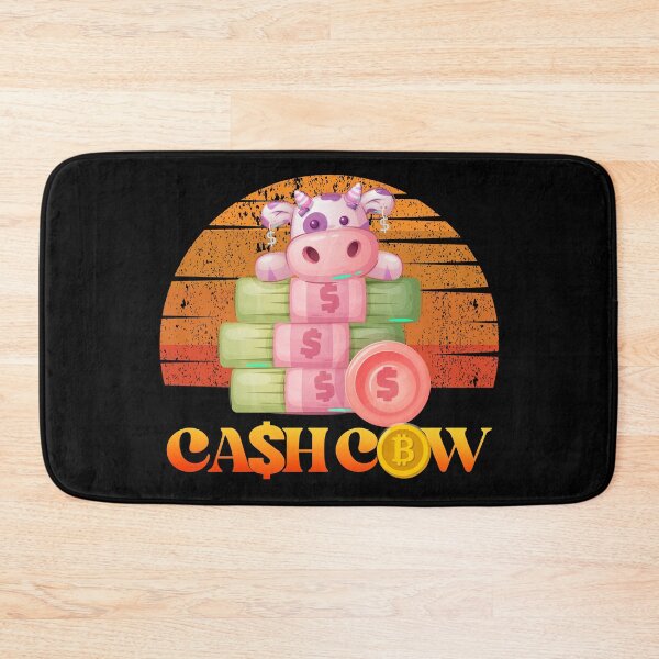 Item preview, Cash Cow Retro Art 1 designed and sold by my-green-gecko.