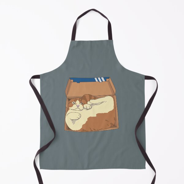 Item preview, Cute cat in a box designed and sold by Craftsanity.