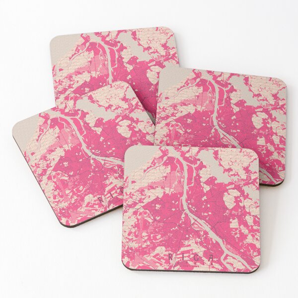 Item preview, Riga City Map of Latvia - Blossom designed and sold by deMAP.