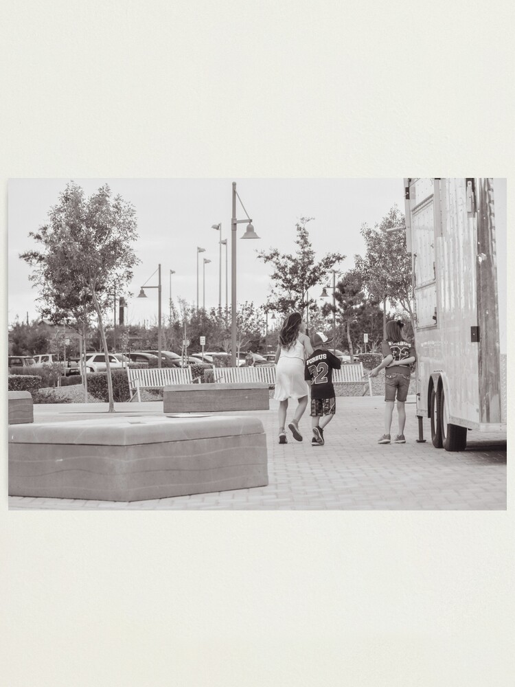 Alternate view of Here He Comes Photographic Print