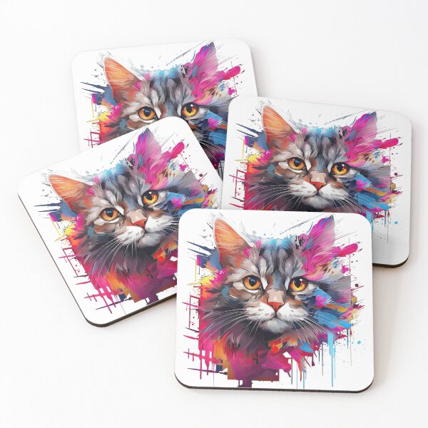 Item preview, Glitch Art with Cat designed and sold by TidKaew.