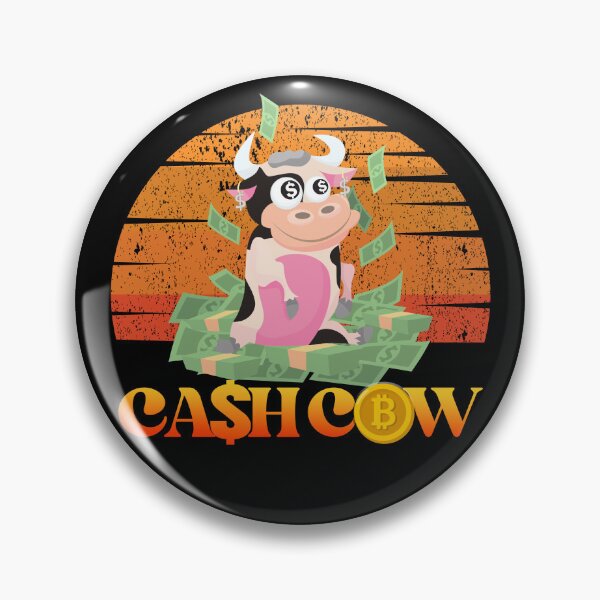 Item preview, Cash Cow Retro Art 2 designed and sold by my-green-gecko.