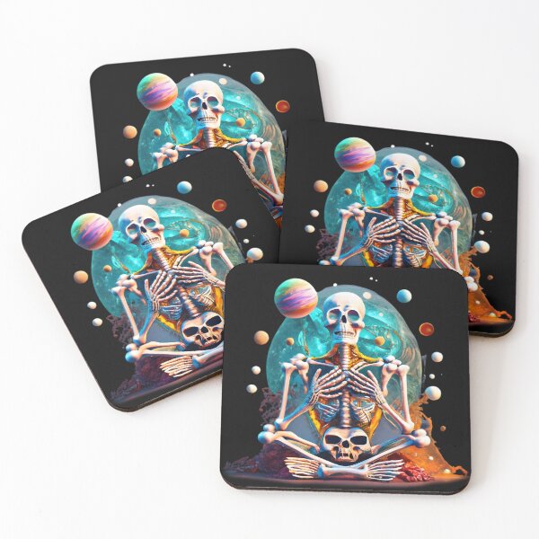 Item preview, Glass Skeleton in The Galaxy designed and sold by JurenArt.