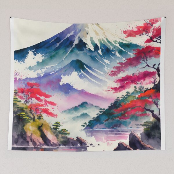 Item preview, Japanese Landscape 988 designed and sold by Bryce-Designs.