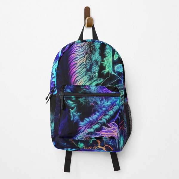 Item preview, Fluorescent Tiger - Neon Glow Animal Art designed and sold by PaintLabs.