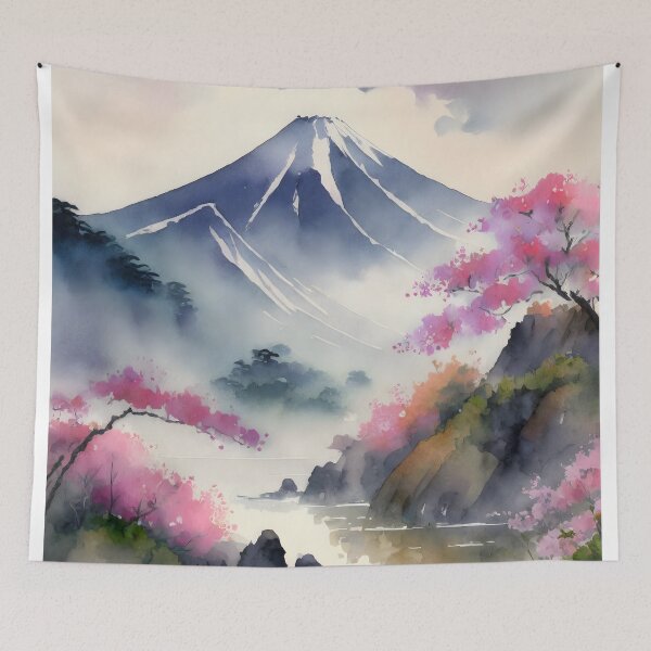 Item preview, Japanese Landscape 608 designed and sold by Bryce-Designs.