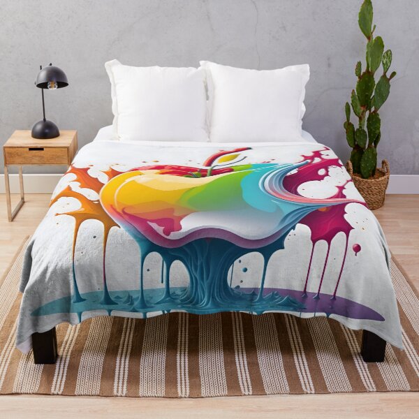 Item preview, "Vibrant Vector Art: Apple Splashes with Clean and Clear White Background" designed and sold by Best-Art-32.