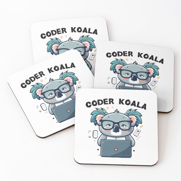 Item preview, Coder Koala designed and sold by tinytwist.