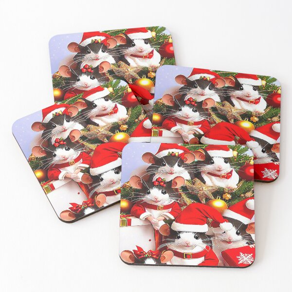 Item preview, Christmas Mice. designed and sold by Giulivo Store Graphic.