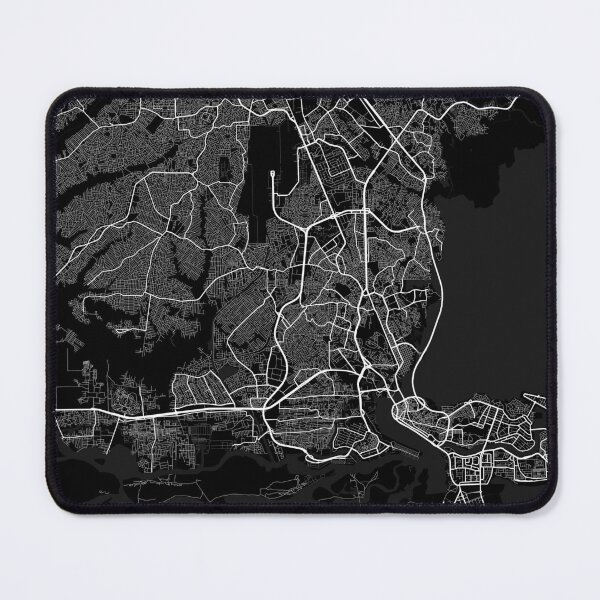 Item preview, Lagos City Map of Nigeria - Full Moon designed and sold by deMAP.