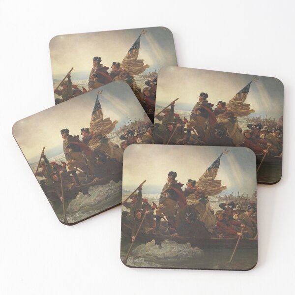 Item preview, George Washington Crosses the Delaware - War of Independence - Classic Historical Art designed and sold by TheHappyK.